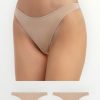Σλιπ Μινέρβα Fimelle TENCEL™ Modal Invisible String Μπεζ (90-81324) - Σετ 2 Τεμαχίων