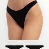 Σλιπ Μινέρβα Fimelle TENCEL™ Modal Invisible String Μαύρο (90-81324) - Σετ 2 Τεμαχίων