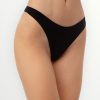 Σλιπ Μινέρβα Fimelle TENCEL™ Modal Invisible String Μαύρο (90-81324) - Σετ 2 Τεμαχίων