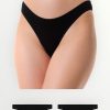Σλιπ Μινέρβα Fimelle TENCEL™ Modal Brazilian Invisible Μαύρο (90-81325) - Σετ 2 Τεμαχίων
