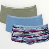 Σλιπάκια Sloggi GO Crush Short C3P Λαδί/Ραφ/Εμπριμέ (10219652-M010) - Σετ 3 Τεμαχίων