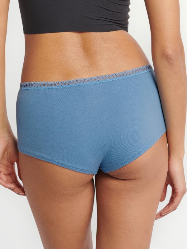 Σλιπάκια Sloggi GO Crush Short C3P Λαδί/Ραφ/Εμπριμέ (10219652-M010) - Σετ 3 Τεμαχίων