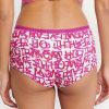 Σλιπάκια Sloggi GO Crush Short C3P Φουξ/Κόκκινο/Εμπριμέ (10219652-M020) - Σετ 3 Τεμαχίων