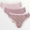 Σλιπάκια Sloggi GO Crush High leg C3P Μπεζ/Μόκα/Animal (10219663-V001) - Σετ 3 Τεμαχίων