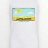 Μπλούζα Βαμβακερή Jack & Jones Λευκό (12269985)