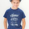 Μπλούζα Βαμβακερή Energiers Μαρίν (13-225022-5)
