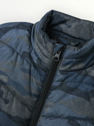 Μπουφάν Αμάνικο Name It Μπλε Camo (13242983)