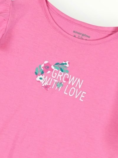 Σετ Κολάν Energiers Ροζ/Λευκό Φλοράλ (14-225409-0)