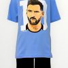 Σετ Βερμούδα Action Sportswear Σιέλ/Μαύρο (22510005)