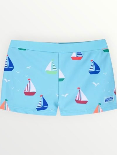 Μαγιό Boxer Energiers Σιέλ Εμπριμέ (32-225112-8)