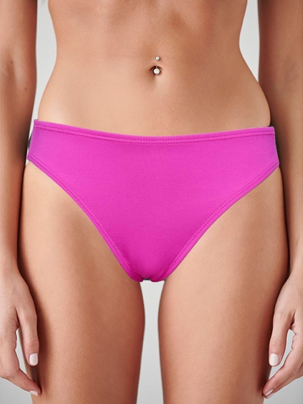 Blu4u Bikini Σλιπ ‘Solids’ Φουξ (25365083)