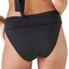 Blu4u Ψηλόμεσο Bikini Σλιπ ‘Solids’ Μαύρο (25365085)
