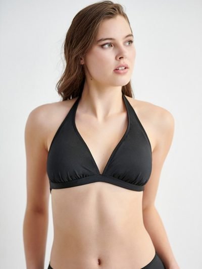 Blu4u Τρίγωνο Bikini Top ‘Fashion Solids’ Cup D Μαύρο (25366082)