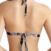Blu4u Τρίγωνο Bikini Top ‘Fashion Solids’ Cup D Ασπρόμαυρο (24366011)