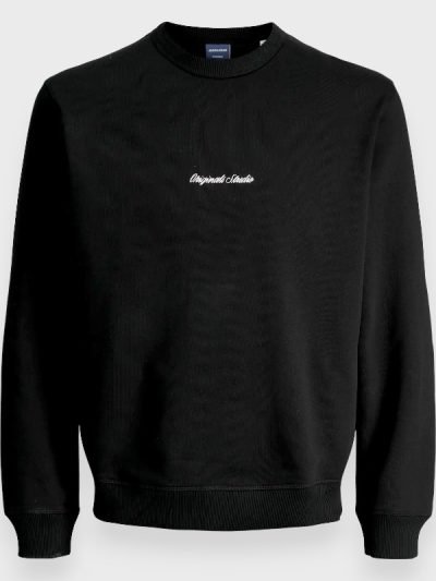 Μπλούζα Φούτερ Jack & Jones Μαύρο (12284064)