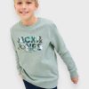 Μπλούζα Φούτερ Jack & Jones Φυστικί (12279606)