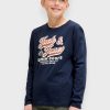 Μπλούζα Βαμβακερή Jack & Jones Μαρίν (12280078)