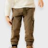 Παντελόνι Ύφασμα Cargo Name It Dusty Olive (13243797)