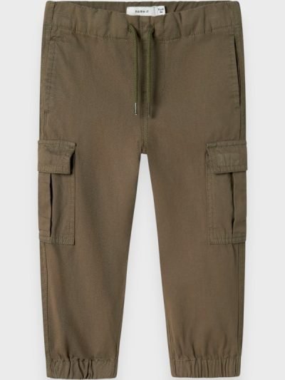 Παντελόνι Ύφασμα Cargo Name It Dusty Olive (13243797)