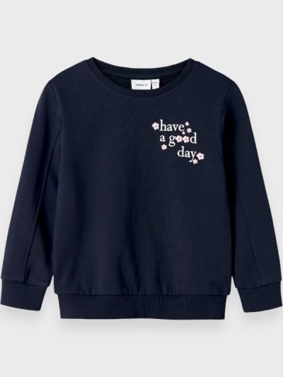 Μπλούζα Φούτερ Αχνούδιαστη Name It Μαρίν (13246223)