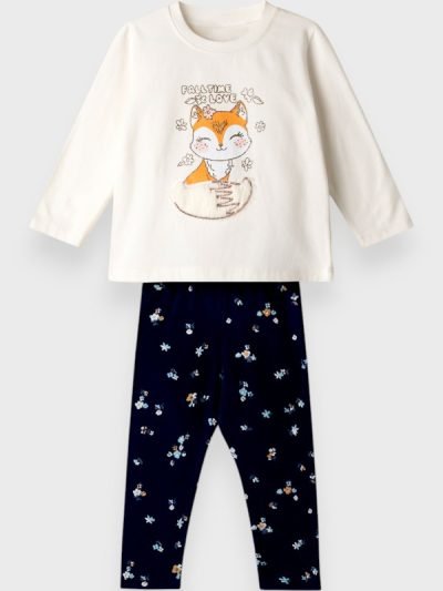 Σετ Κολάν Εβίτα Εκρού/Μαρίν (243218)