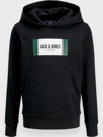 Μπλούζα Φούτερ Jack & Jones Μαύρο (12279590)