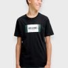 Μπλούζα Βαμβακερή Jack & Jones Μαύρο (12279667)
