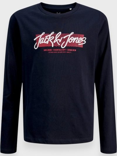 Μπλούζα Βαμβακερή Jack & Jones Μαρίν (12279828)