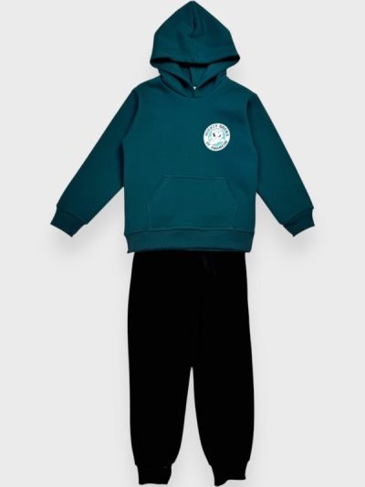 Σετ Φόρμας Action Sportswear Πετρόλ/Μαύρο (12510015)