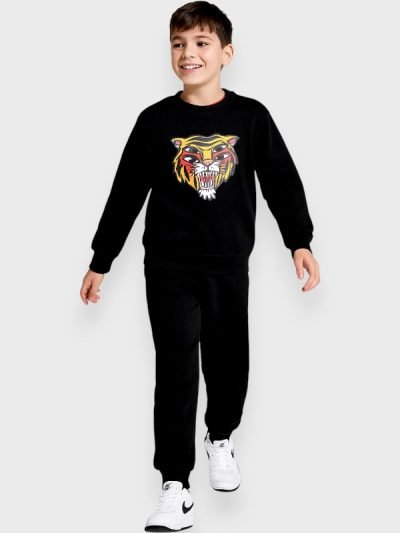 Σετ Φόρμας Action Sportswear Μαύρο (12510018)