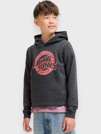 Μπλούζα Φούτερ Jack & Jones Ανθρακί (12288447)