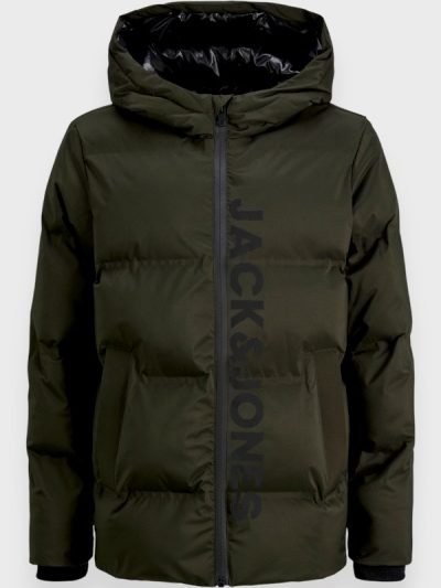 Μπουφάν Puffer Jack & Jones Σκούρο Λαδί (12282302)