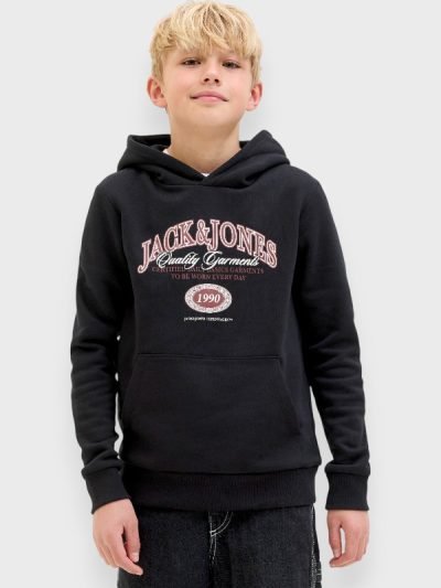 Μπλούζα Φούτερ Jack & Jones Μαύρο (12289751)