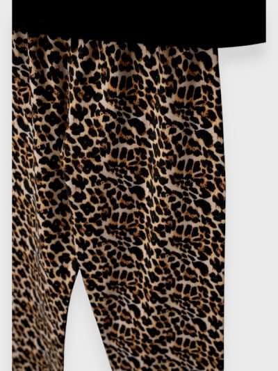 Σετ Κολάν Εβίτα Μαύρο/Animal (255074)