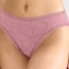 Σλιπάκια Sloggi GO Crush High leg C3P Ροζ Antigue/Σάπιο μήλο/Εμπριμέ(10219672-V002) - Σετ 3 Τεμαχίων