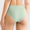 Σλιπάκια Sloggi GO Crush High leg C3P Ραφ/Βεραμάν/Μελιτζανί (10219672-V008) - Σετ 3 Τεμαχίων