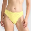 Σλιπάκια Sloggi GO Crush High leg C3P Κίτρινο/Κοραλί/Εμπριμέ (10219672-V015) - Σετ 3 Τεμαχίων