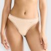 Σλιπάκια Sloggi GO Crush String C3P Ροζ Antigue/Σάπιο Μήλο/Εμπριμέ (10219704-V002) - Σετ 3 Τεμαχίων