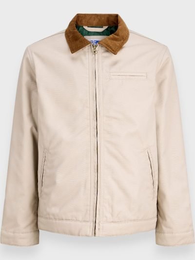 Σακάκι-Μπουφάν Bomber Jack & Jones Εκρού-Μπεζ (12283493)