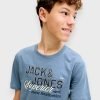 Μπλούζα Βαμβακερή Jack & Jones Ραφ (12289236)