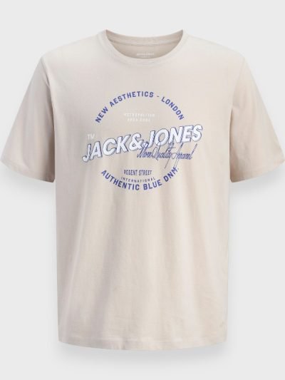 Μπλούζα Βαμβακερή Jack & Jones Moonbeam (12289236)