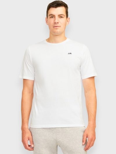 JJ Rebel Ανδρικό T-Shirt Λευκό (12263850)