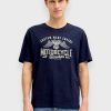 JJ Rebel Ανδρικό T-Shirt Μαρίν (12290797)