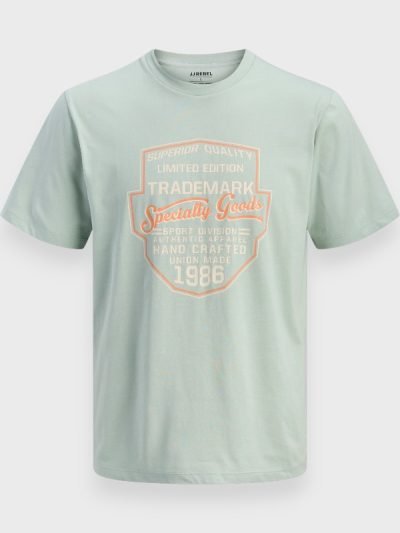 JJ Rebel Ανδρικό T-Shirt Aqua Gray (12294600)