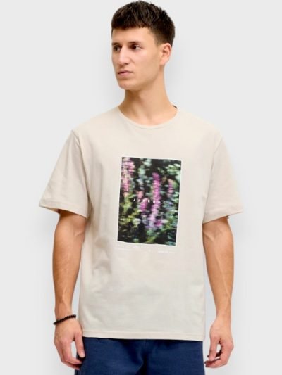 JJ Rebel Ανδρικό T-Shirt Moonbeam (12290632)