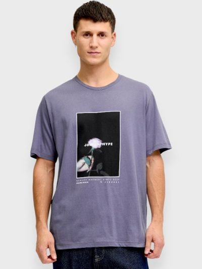 JJ Rebel Ανδρικό T-Shirt Folkstone Gray (12290632)
