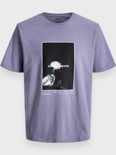 JJ Rebel Ανδρικό T-Shirt Folkstone Gray (12290632)