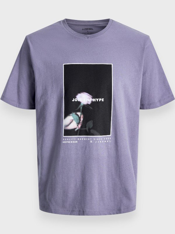 JJ Rebel Ανδρικό T-Shirt Folkstone Gray (12290632)