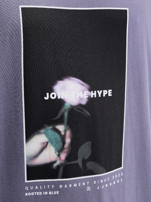JJ Rebel Ανδρικό T-Shirt Folkstone Gray (12290632)