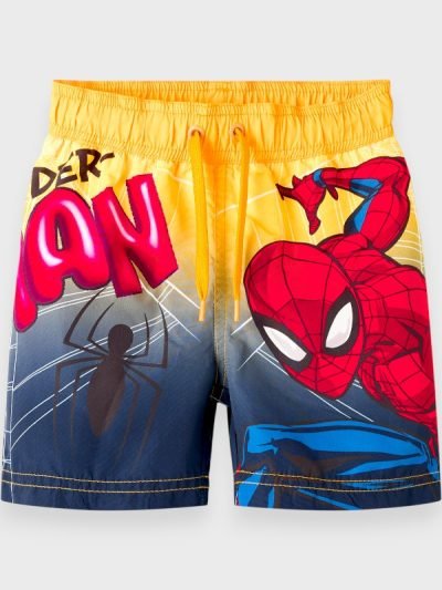 Μαγιό Βερμούδα Name It Spider-Man Orange Pop (13253236)